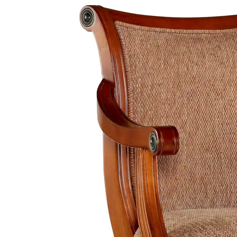 Tabouret de bar pivotant Bordeaux Warm Cherry 30 pouces