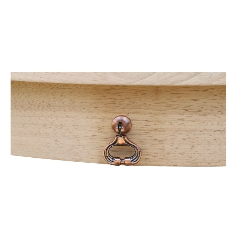 Table console moderne demi-lune inachevée