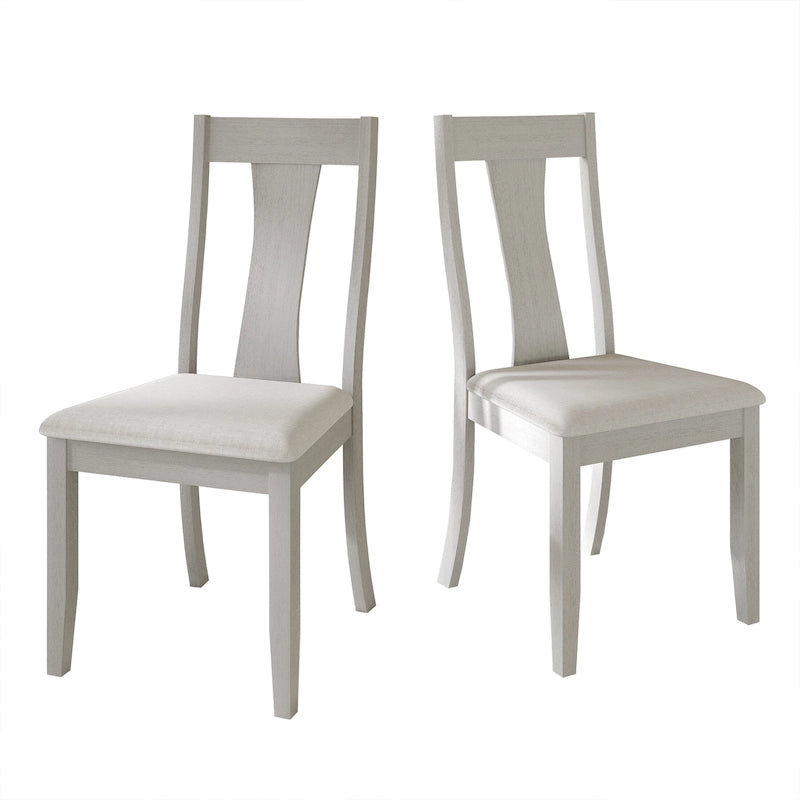 Chaises de salle à manger en bois style vintage CraftPorch (lot de 2) - Non disponible