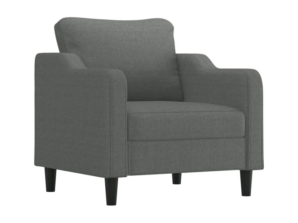 Fauteuil Gris Foncé 60 cm Tissu