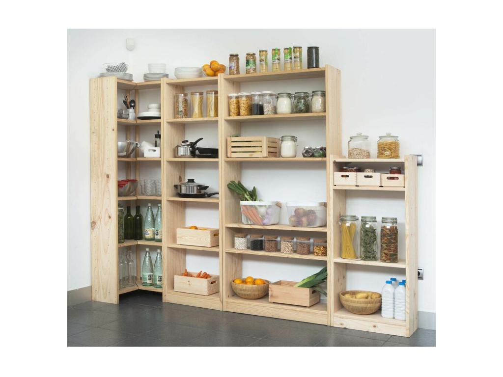 Colonne en pin Doucezen 4 comprimés