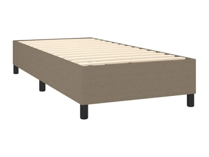 Sommier tapissier avec matelas et LED Vertchez 100x200 cm Tissu