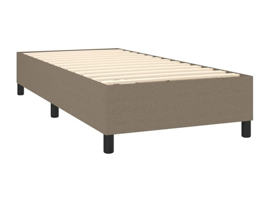 Sommier tapissier avec matelas et LED Vertchez 100x200 cm Tissu