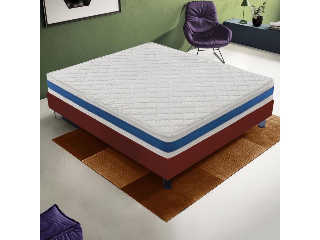 Matelas en mousse - réversible - 11 zones de confort – niveau de rigidité H3 160x190 cm