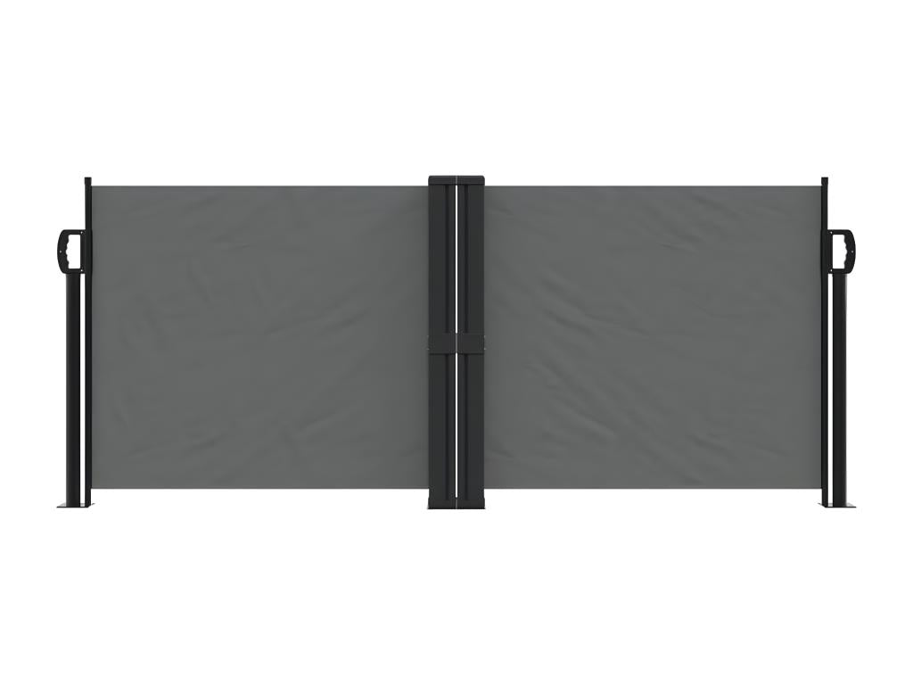 Auvent latéral rétractable anthracite 100x600 cm