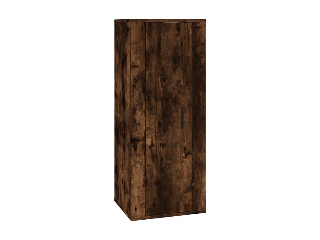 Ensemble de meubles TV 3 pièces Chêne fumé Bois d'ingénierie