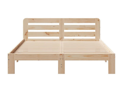 Cadre de lit sans matelas 150x200 cm bois de pin massif