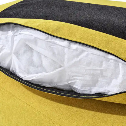 Canapé inclinable en lin style milieu du siècle, chaise longue d'intérieur rembourrée