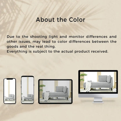 Canapé inclinable en lin style milieu du siècle, chaise longue d'intérieur rembourrée