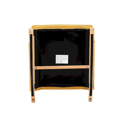 Fauteuil à bascule capitonné moderne de 33,8 pouces