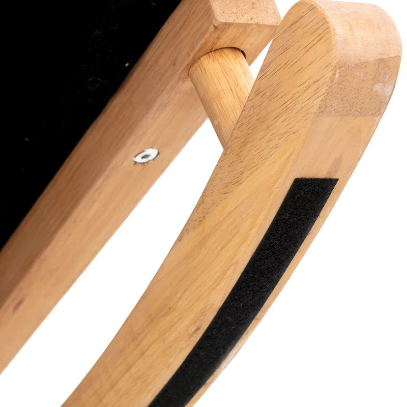 Fauteuil à bascule capitonné moderne de 33,8 pouces