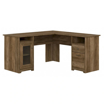 Bureau d'ordinateur en L Cabot 60W avec rangement, par Bush Furniture