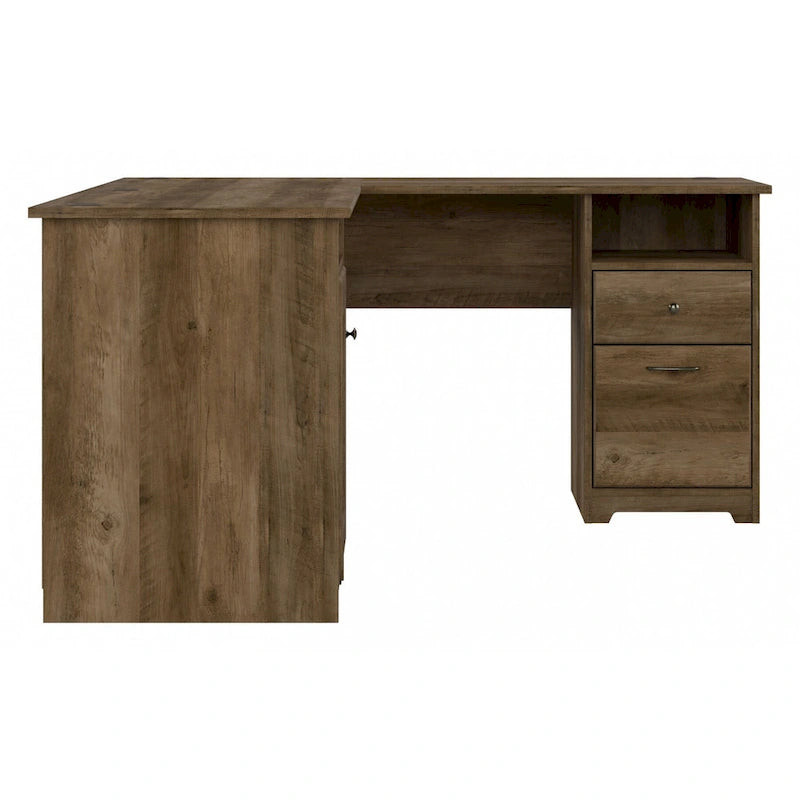 Bureau d'ordinateur en L Cabot 60W avec rangement, par Bush Furniture