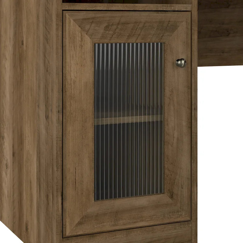 Bureau d'ordinateur en L Cabot 60W avec rangement, par Bush Furniture