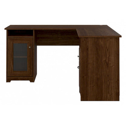 Bureau d'ordinateur en L Cabot 60W avec rangement, par Bush Furniture