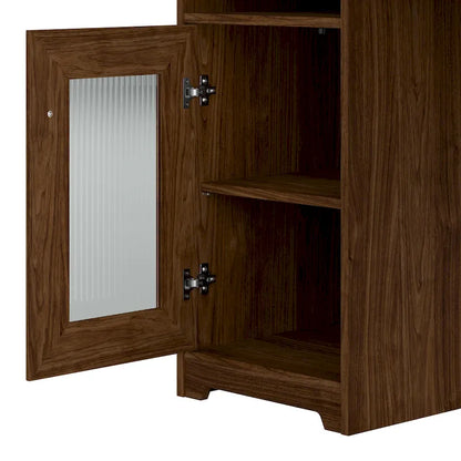 Bureau d'ordinateur en L Cabot 60W avec rangement, par Bush Furniture