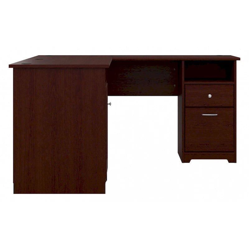 Bureau d'ordinateur en L Cabot 60W avec rangement, par Bush Furniture