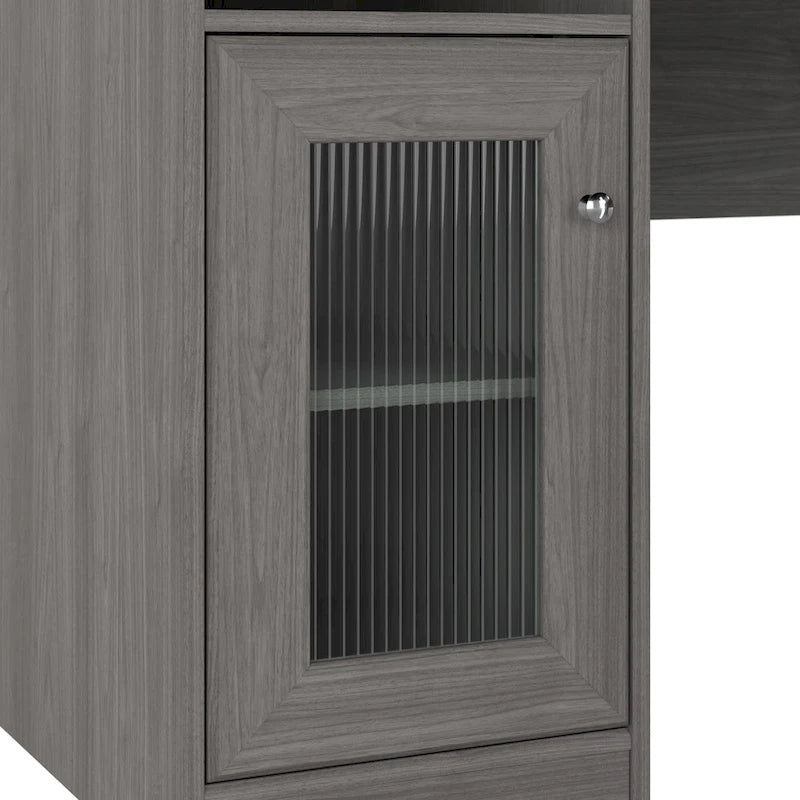 Bureau d'ordinateur en L Cabot 60W avec rangement, par Bush Furniture