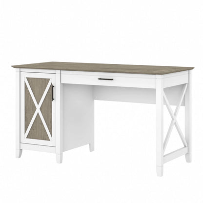 Bureau d'ordinateur Key West 54W avec rangement, par Bush Furniture