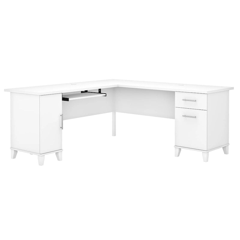 Bureau d'angle Somerset 72W avec rangement, par Bush Furniture