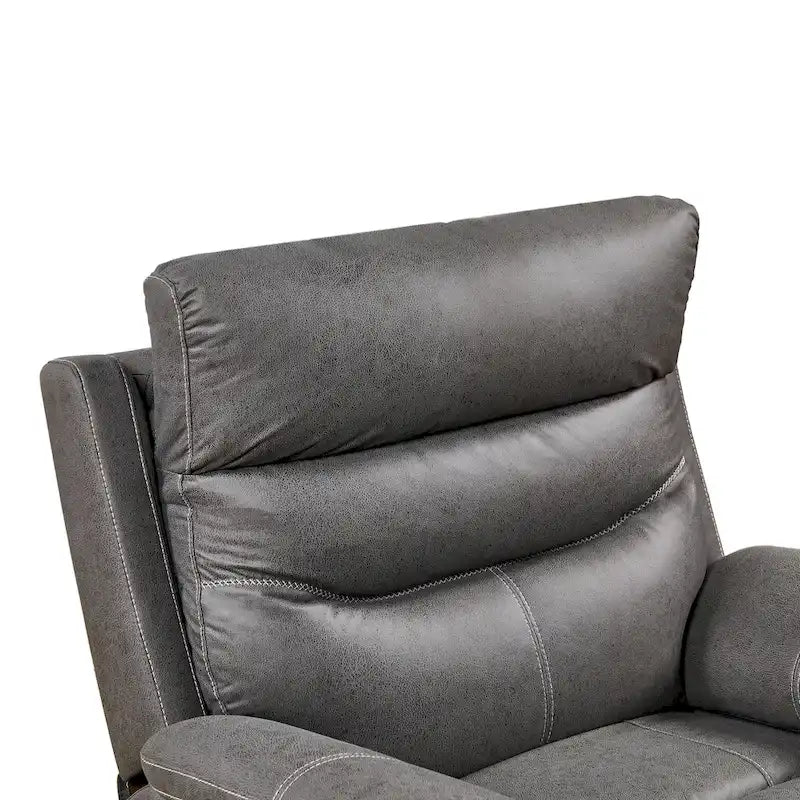 Christopher Knight Home - Fauteuil inclinable pivotant à bascule Liyasi à double moteur OKIN avec position infinie, appui-tête électrique et port USB pour le chargement