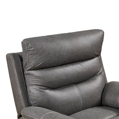 Christopher Knight Home - Fauteuil inclinable pivotant à bascule Liyasi à double moteur OKIN avec position infinie, appui-tête électrique et port USB pour le chargement