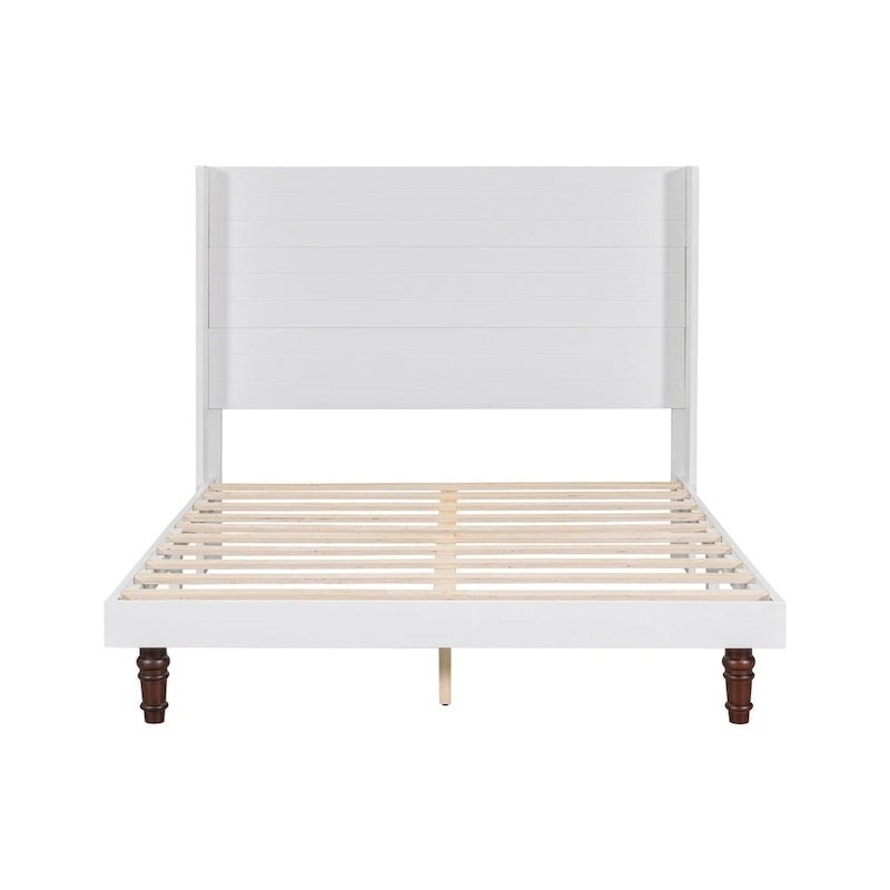 GDFStudio - Lit Ethan 54 avec tête de lit haute et soutien dorsal confortable