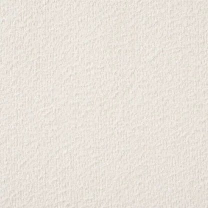 Lit plateforme King Christopher Knight Home avec tête de lit en tissu bouclé ivoire