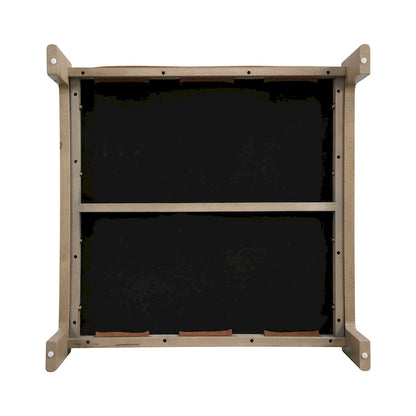 Christopher Knight Home - Pouf cocktail capitonné 34 pouces, table basse carrée en cuir avec structure en bois d'hévéa