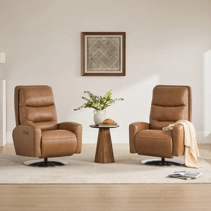 Fauteuil inclinable pivotant à double moteur Mateo