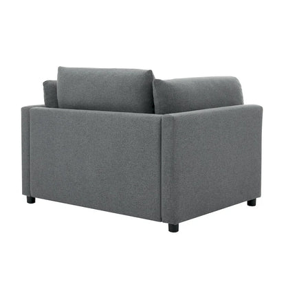 Fauteuil surdimensionné Roomfitters 50 avec repose-pieds, fauteuil d'appoint moderne, soutien lombaire, canapé de lecture pour chambre à coucher