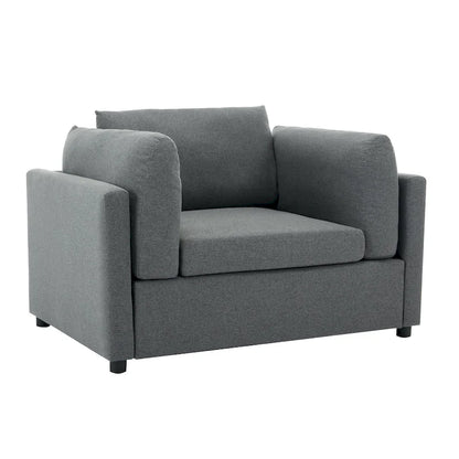 Fauteuil surdimensionné Roomfitters 50 avec repose-pieds, fauteuil d'appoint moderne, soutien lombaire, canapé de lecture pour chambre à coucher