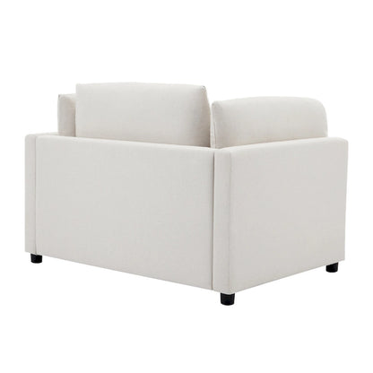 Fauteuil surdimensionné Roomfitters 50 avec repose-pieds, fauteuil d'appoint moderne, soutien lombaire, canapé de lecture pour chambre à coucher