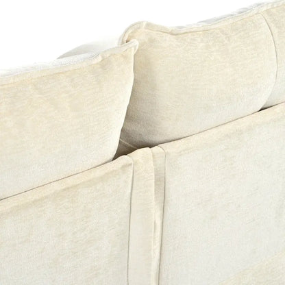 Canapé d'angle en chenille en forme de U Roomfitters avec coussins d'accoudoirs réglables, idéal pour les salons, les bureaux et les grands espaces.