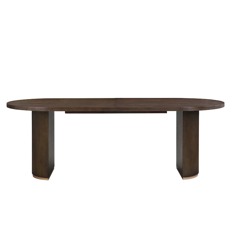 Christopher Knight Home - Table de salle à manger ovale en bois de style moderne Eleanor