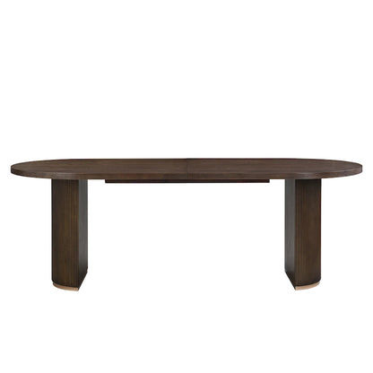 Christopher Knight Home - Table de salle à manger ovale en bois de style moderne Eleanor