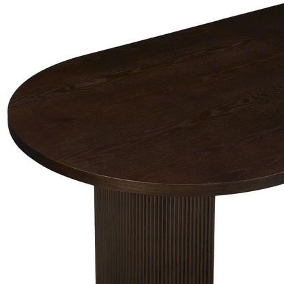 Christopher Knight Home - Table de salle à manger ovale en bois de style moderne Eleanor