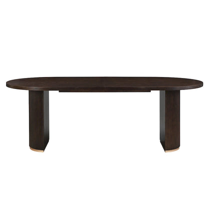Christopher Knight Home - Table de salle à manger ovale en bois de style moderne Eleanor