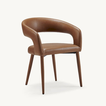 Chaises de salle à manger modernes Fort en similicuir (lot de 6)