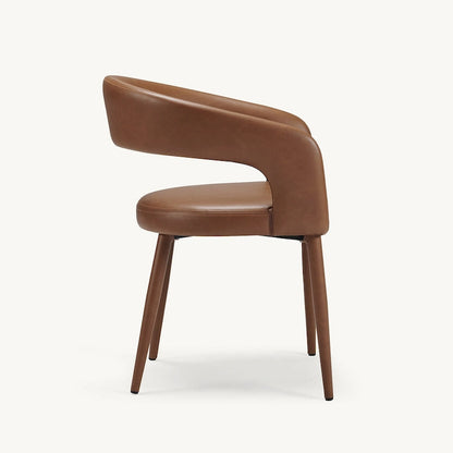 Chaises de salle à manger modernes Fort en similicuir (lot de 6)