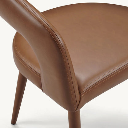 Chaises de salle à manger modernes Fort en similicuir (lot de 6)