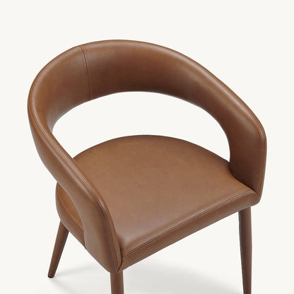 Chaises de salle à manger modernes Fort en similicuir (lot de 6)