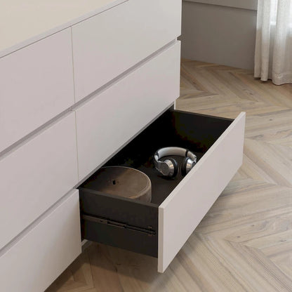 Commode extensible à 6 tiroirs pour bureau à domicile 144,26