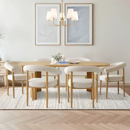79 OvaL Restaurant Dining Set