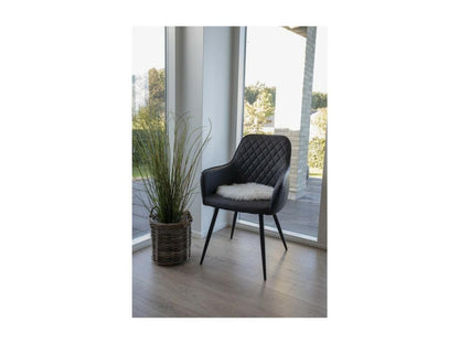 Pouf Agneau Blanc 35x35x6,5 cm Meublita