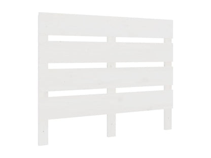 Tête de lit Blanc 75x3x80 cm Bois massif de pin