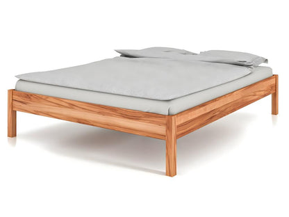 VENTO - Cadre de lit en coeur de hêtre huilé naturel 160x200