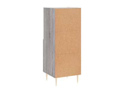 Buffet Meublita gris 34,5x34x90 cm Bois d'ingénierie