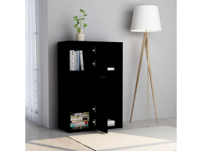 Armoire de rangement Noir 60x29.5x90