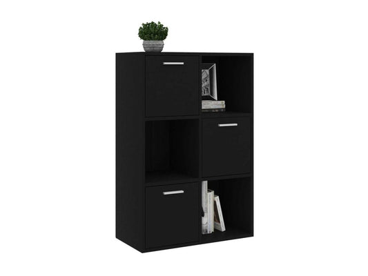 Armoire de rangement Noir 60x29.5x90